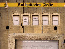 Tablet Screenshot of antiquitaeten-jeske.de